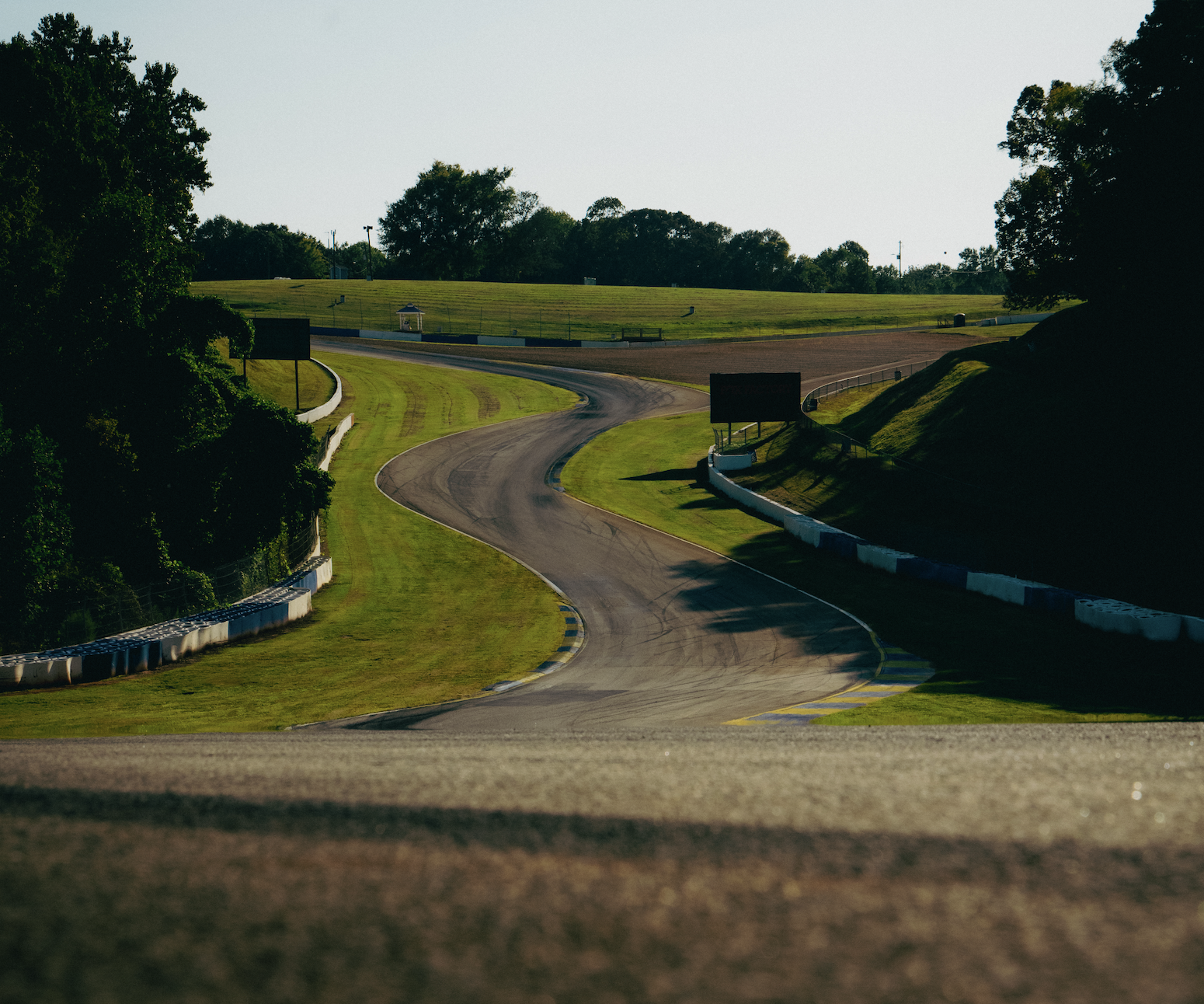 Race track background